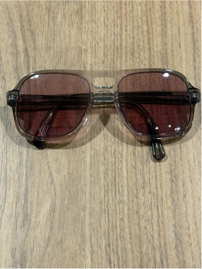 LensCrafters Harrison Eyeglasses Frames 52-18-140 Pewter Rectangle Pre-Owned A4